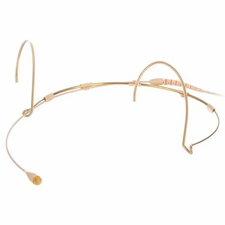 Micrófono de diadema con cable y conector