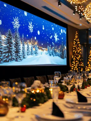 Cómo Organizar una Cena de Empresa en Navidad: Guía Completa y Material Audiovisual
