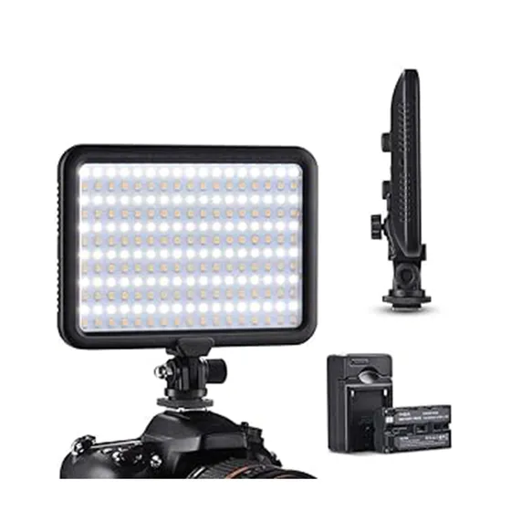 Panel de luz bicolor TYCKA 204 para cámara