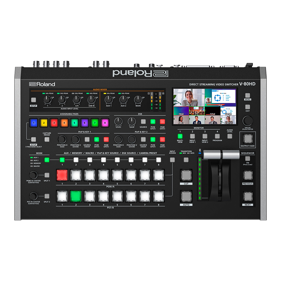 Roland V-8HD – Mezclador de Vídeo Multiformato 8 Canales 2