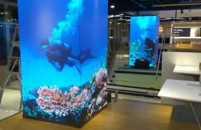 alquiler de columna led